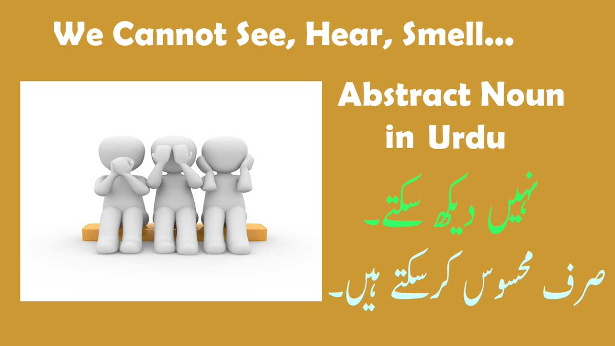 English Language In Urdu On Twitter Learn Kinds Of Noun Abstract Noun With Examples In Urdu Hindi Learn Abstract Noun With Definition List And Examples In Sentences In Urdu Hindi Learn With Complete
