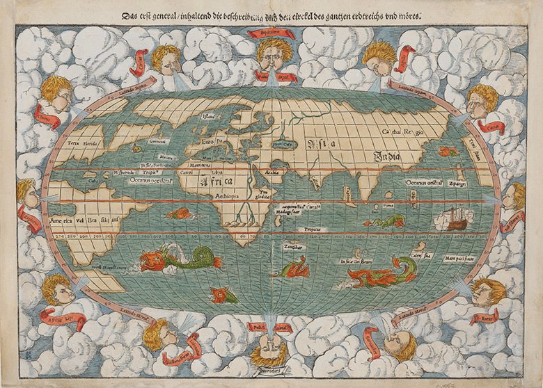 国際日本文化研究センター 日文研 على تويتر 基幹研究プロジェクト 日本関係欧文史料の世界 を更新しました 展示会 古版世界地図 の中の日本 では 16世紀 18世紀制作の古版世界地図でどのように日本が描かれたのか解説しています 是非ご覧ください