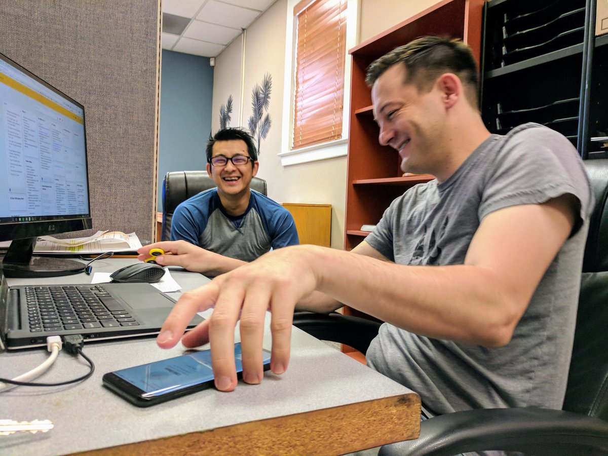 Able__Source's tweet image. Sam and Kim are working hard for you . #webteam #digital #builders #businesslife