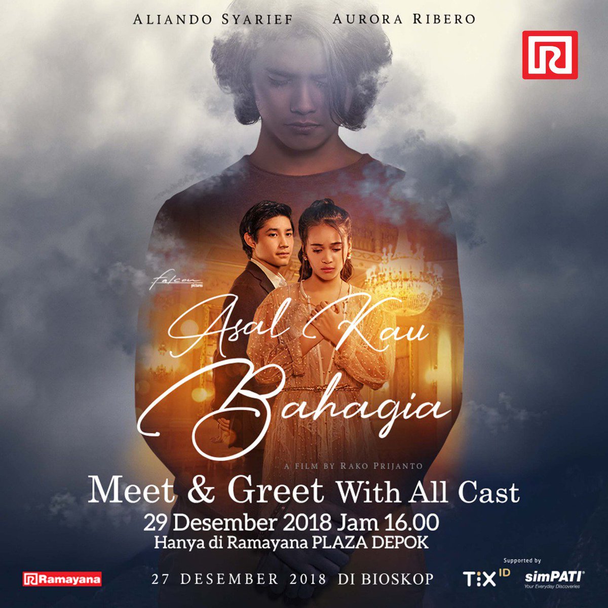 ramayanads's tweet image. Gengs Depok dan sekitarnya.. Jangan sampe ketinggalan merapat di Ramayana Plaza Depok BESOK! akan ada M&amp;amp;G Film #AsalKauBahagia brg @alysyarief #AuroraRibero dan #DewaDayana