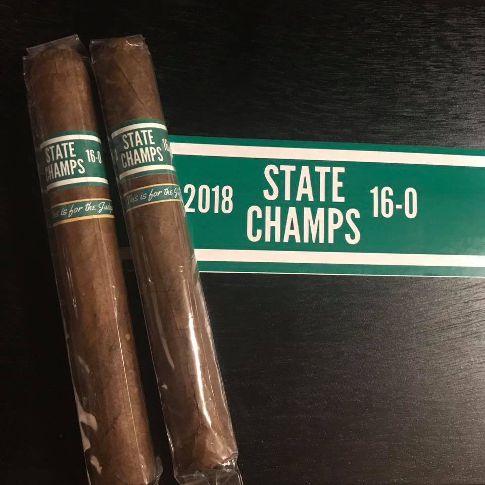 LOBO FANS:  You can now buy cigars to commemorate the Lobos’ championship season.  Call or text Cole 903-806-3338 or Travis 903-235-7799 to reserve your sticks! Or stop by Heritage Wine &amp; Spirits to pick them up! #longviewlobos