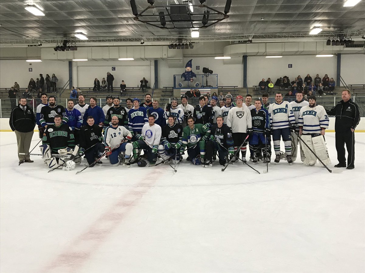 teamicemen's tweet photo. Alumni game 2018 https://t.co/wc0krYu8xC
