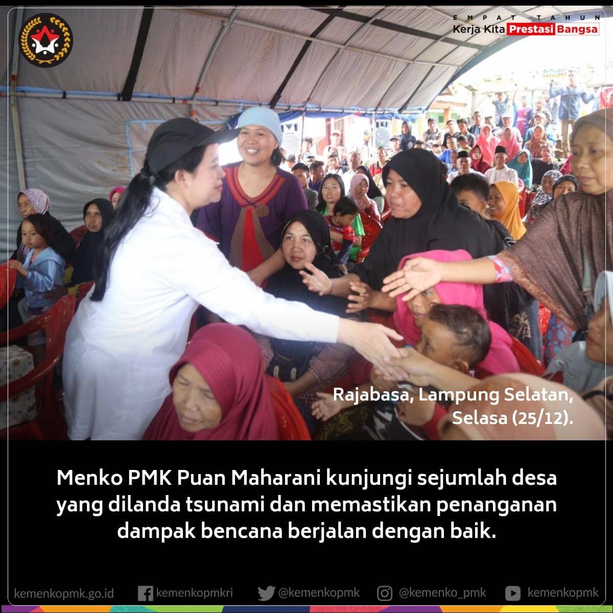 aeni_iin's tweet photo. @BangMarhaen #puanmaharani 
#PrayForLampung 
#PrayForSelatSunda https://t.co/TMqu2S7K3M