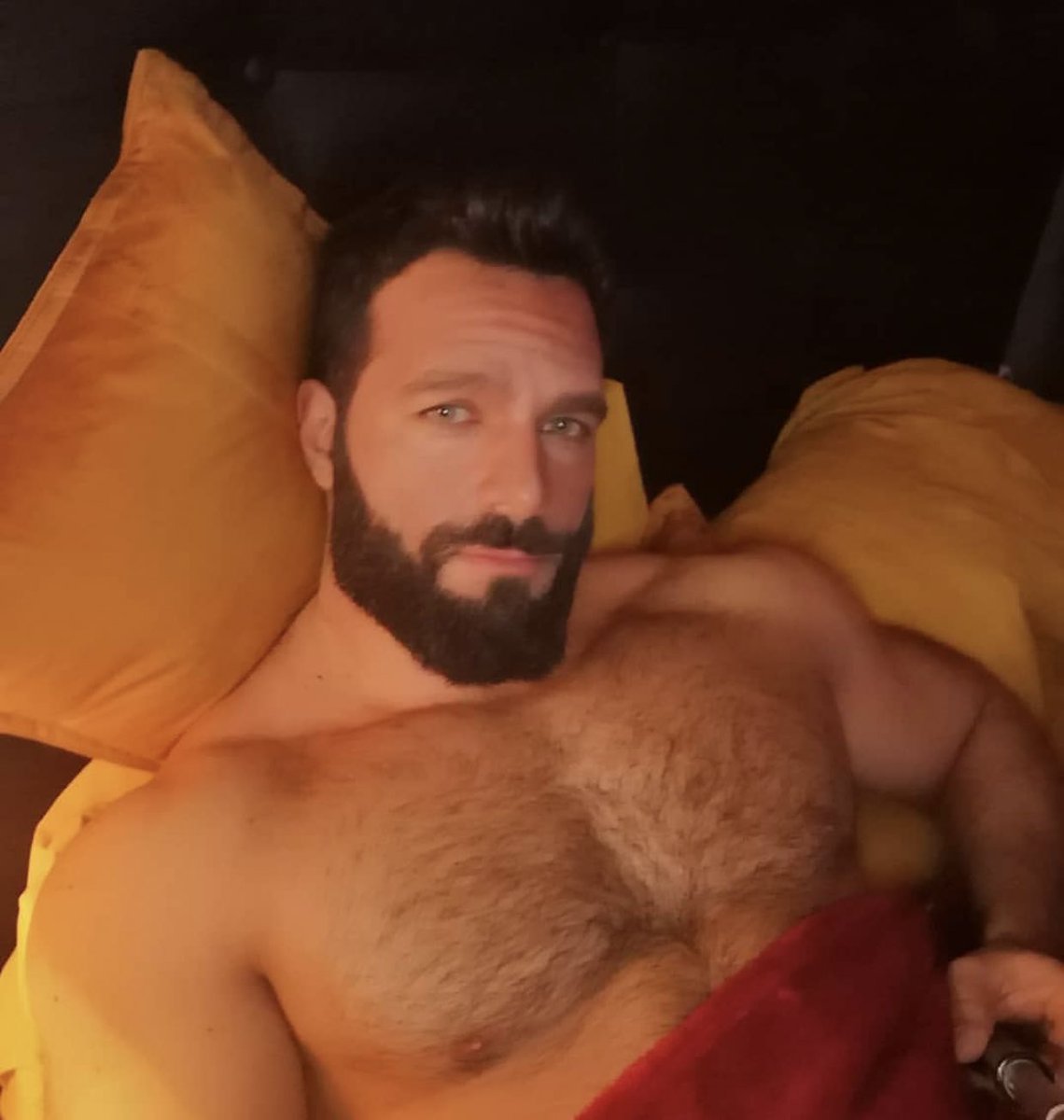 Getting ready for bed.