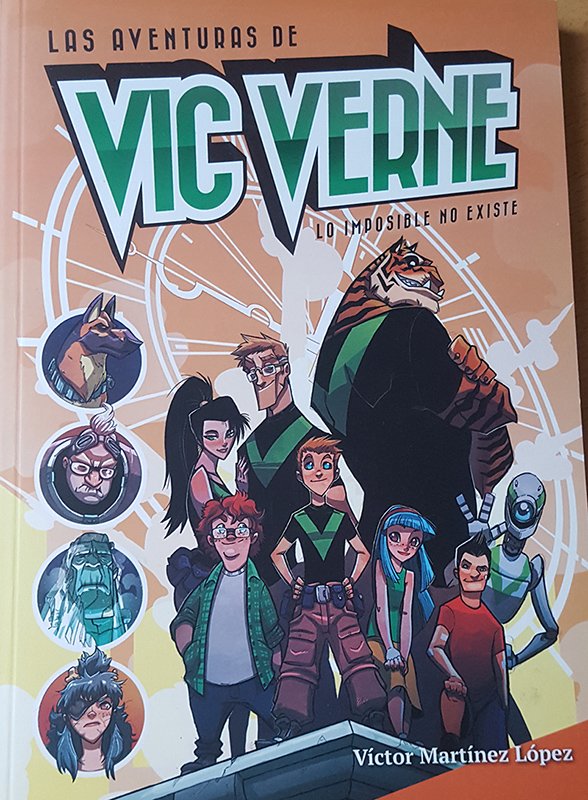 dacilmp's tweet photo. Prepárate para alucinar con #LasAventurasdeVicVerne Lo imposible no existe 😍😍😍 Ideal para jóvenes amantes de la #cienciaficción y sus padres no menos locos por este género que va más allá de la imaginación y los límites de la realidad @FundacionAsimov  https://t.co/jVVXnvXGpn https://t.co/yz9JPUHQJX