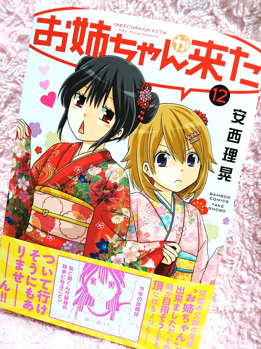 ট ইট র 安西理晃 群馬犬 連載中 お姉ちゃんが来た 12巻本日発売 書店特典はcomiczinさんマリナのカラーカードです 表紙がすごく華やかになりました どうぞよろしくお願いします