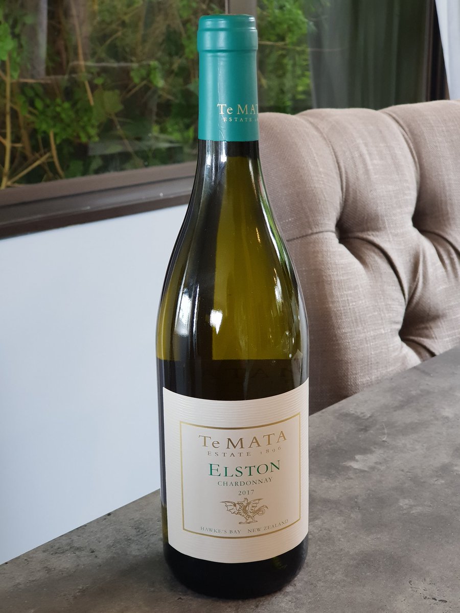 Visiting NZ and dropped by Te Mata Estate - tried the Elston Chardonnay - not bad, not bad at all! Thanks @TeMataEstate