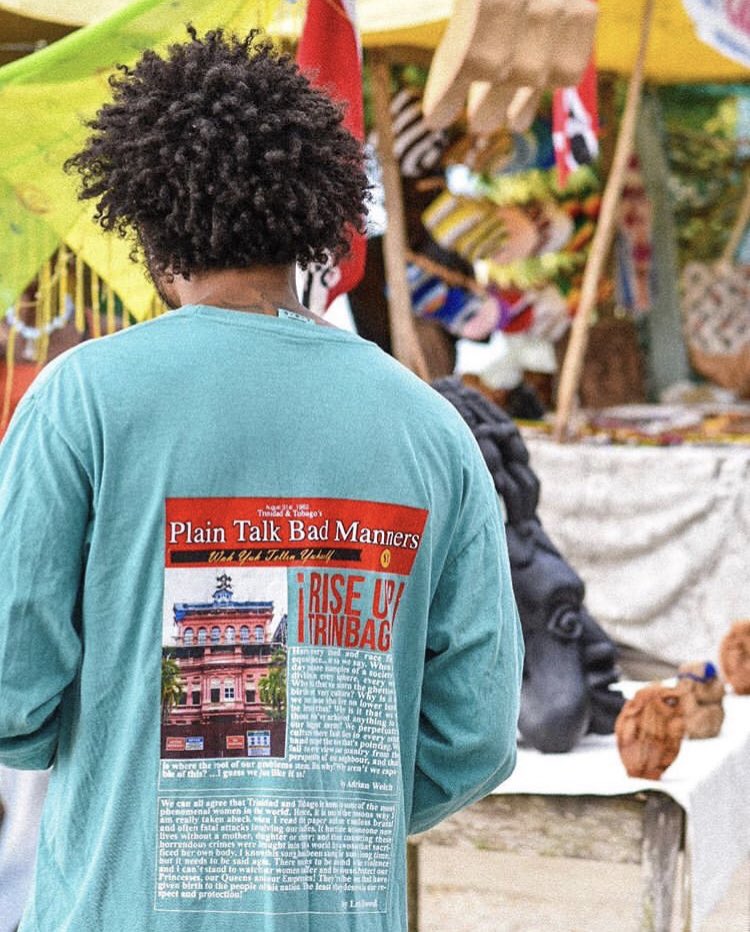 cariblookbook's tweet photo. #LookbookLove | We love clothing with a message. These socially conscious tees born from a collaboration between #KonnetRouj and #LeviMarcus are leading the conversation. | #TrinidadandTobago 🇹🇹 https://t.co/vNYcZExnQj