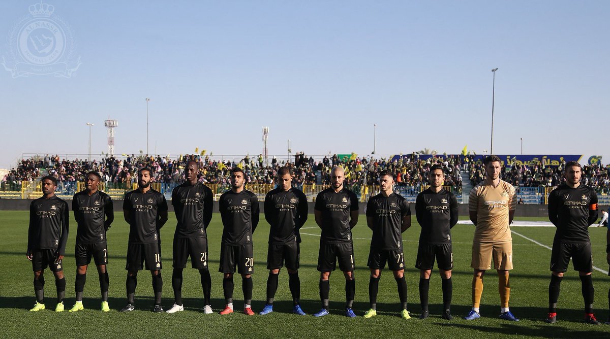 AlNassrFC_EN's tweet photo. Our great fans in Aljouf,
Our warmest thanks for your support today, it couldn’t have been done without you! 💙💛 https://t.co/yTe2lkLxaN