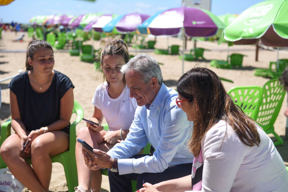 En Mar del Plata presentamos el programa #VeranoConectado 🌊🌴📲