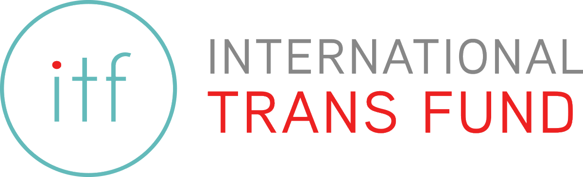 The logo of the International Trans Fund, which is hiring a new Capacity Building Officer