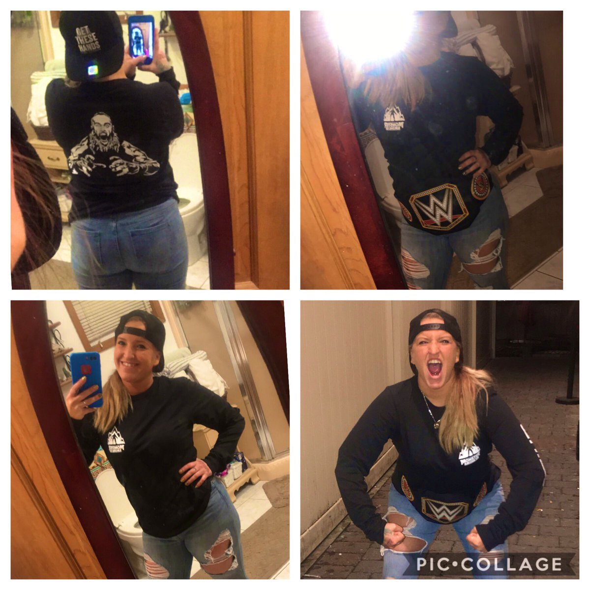 #wwe #WWEChampionship #wweshop #waitingformanialike #floorseatsatmania #favoritewrestler ! @BraunStrowman <a href="/wwe/">WWE</a> go to his page and and donate on his go fund me for the boys &amp; girls club while he’s a polar bear going to a polar bear plunge natural habitat