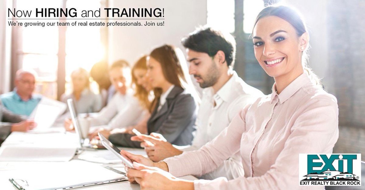 RealtorSanam's tweet photo. New agent opportunities. Make the smart choice in 2019 and align your career with EXIT Realty Black Rock.
https://t.co/IXBjfGi3Ej
#LOVEXIT #AllInForEXIT #ThinkSmartThinkEXIT https://t.co/N0W8UNwBk7