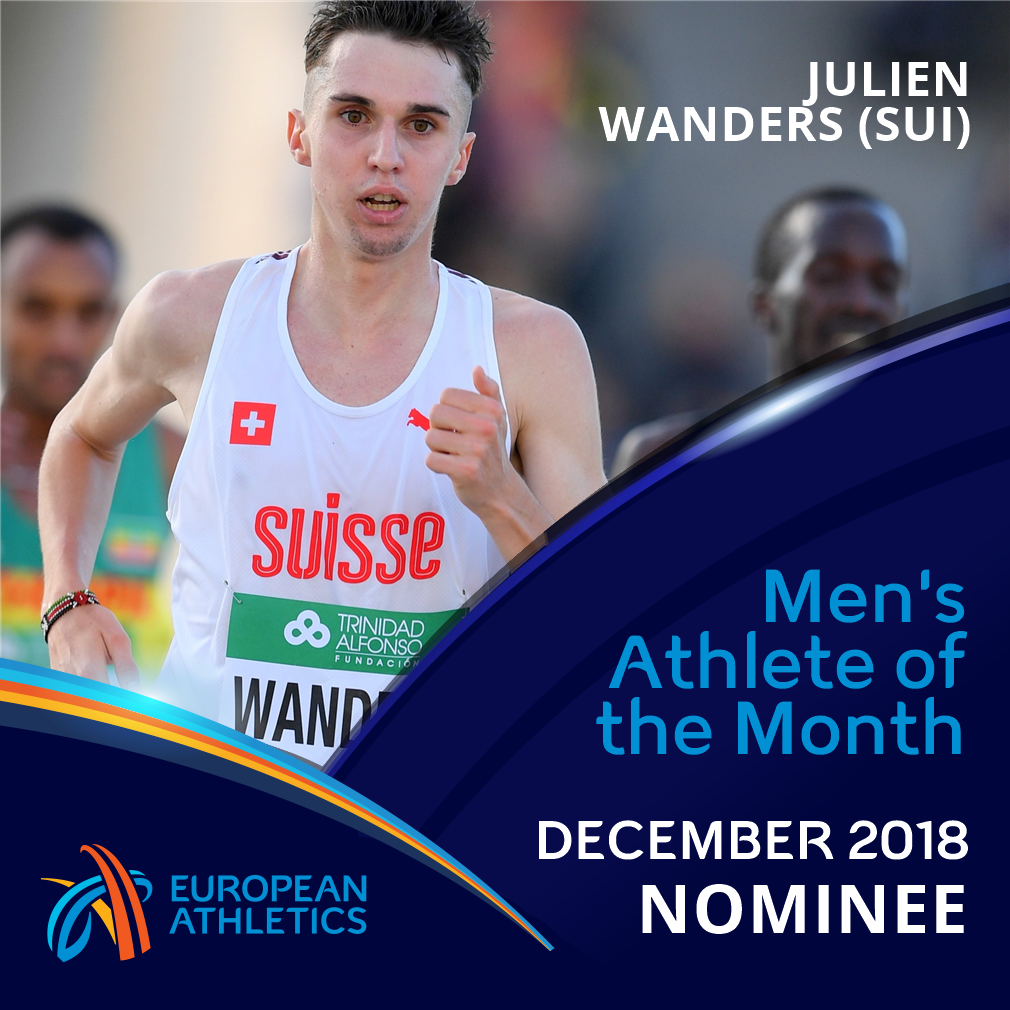EuroAthletics's tweet photo. RT to vote for Julien Wanders as your men's Athlete of the Month! 

Wanders broke his European 10km record with 27:25 to successfully defend his title at the Corrida de Houilles.

Voting closes at 12:00pm CET on Tuesday 8 January.
#athleteofthemonth https://t.co/CcQuKlZF5C