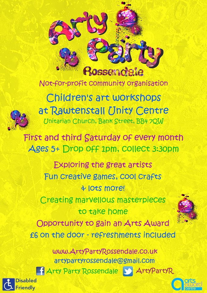 ArtypartyR's tweet photo. Can't wait for our first workshop of 2019, our fifth year now of Arty Partying! ๐จ๐โโ๐
On Saturday we're rocking into the new year with affirmation pebble art, the art and science of snowflakes and our creative 2018 review. It's going to be fun! ๐คฉ
#Rossendale #ArtyFun https://t.co/vJg7SdI4lZ