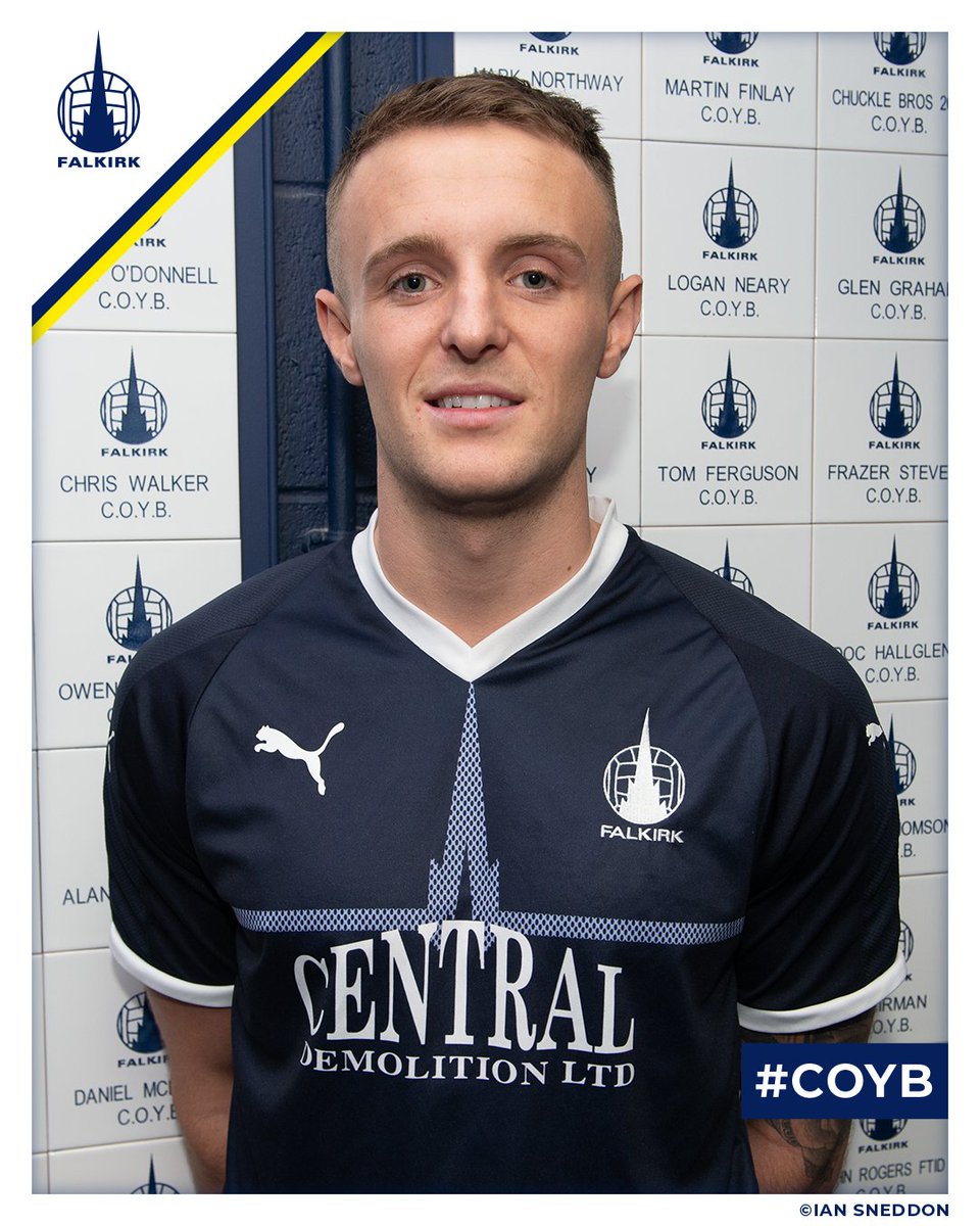 FalkirkFC's tweet photo. 👋 Welcome to Falkirk, @rossmaclean39! #COYB https://t.co/v0iMyfWHJP