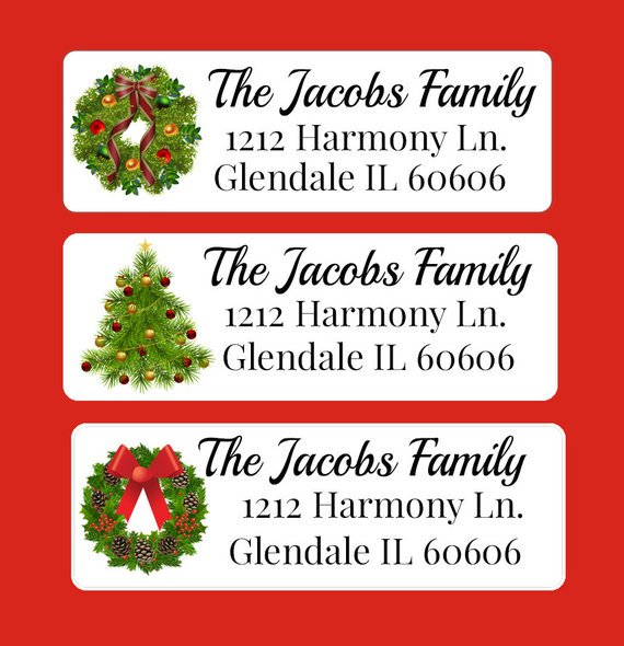 mary lou on twitter christmas address label return address label