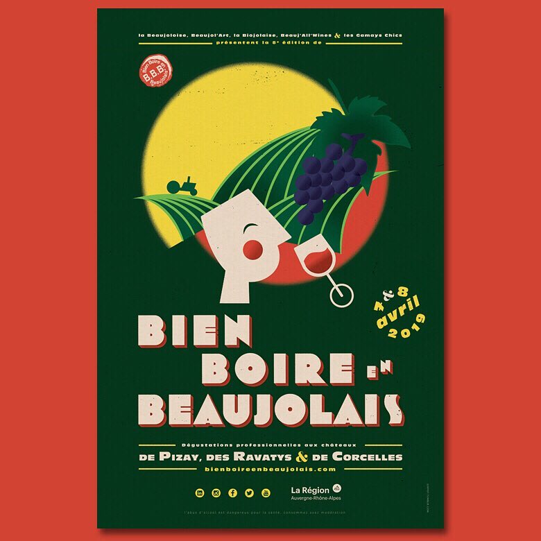 vinsbeaujolais's tweet photo. On démarre la nouvelle année avec un des rendez-vous les plus attendus de 2019 ! Bien Boire en Beaujolais, vous connaissez ? la 8e édition de cet événement réservé aux professionnels de la filière vin aura lieu le 7 et 8 avril. 😁🍷 
@jlnpgt_echo_canyon
@BBBeaujolais https://t.co/9tJhPaaZjU