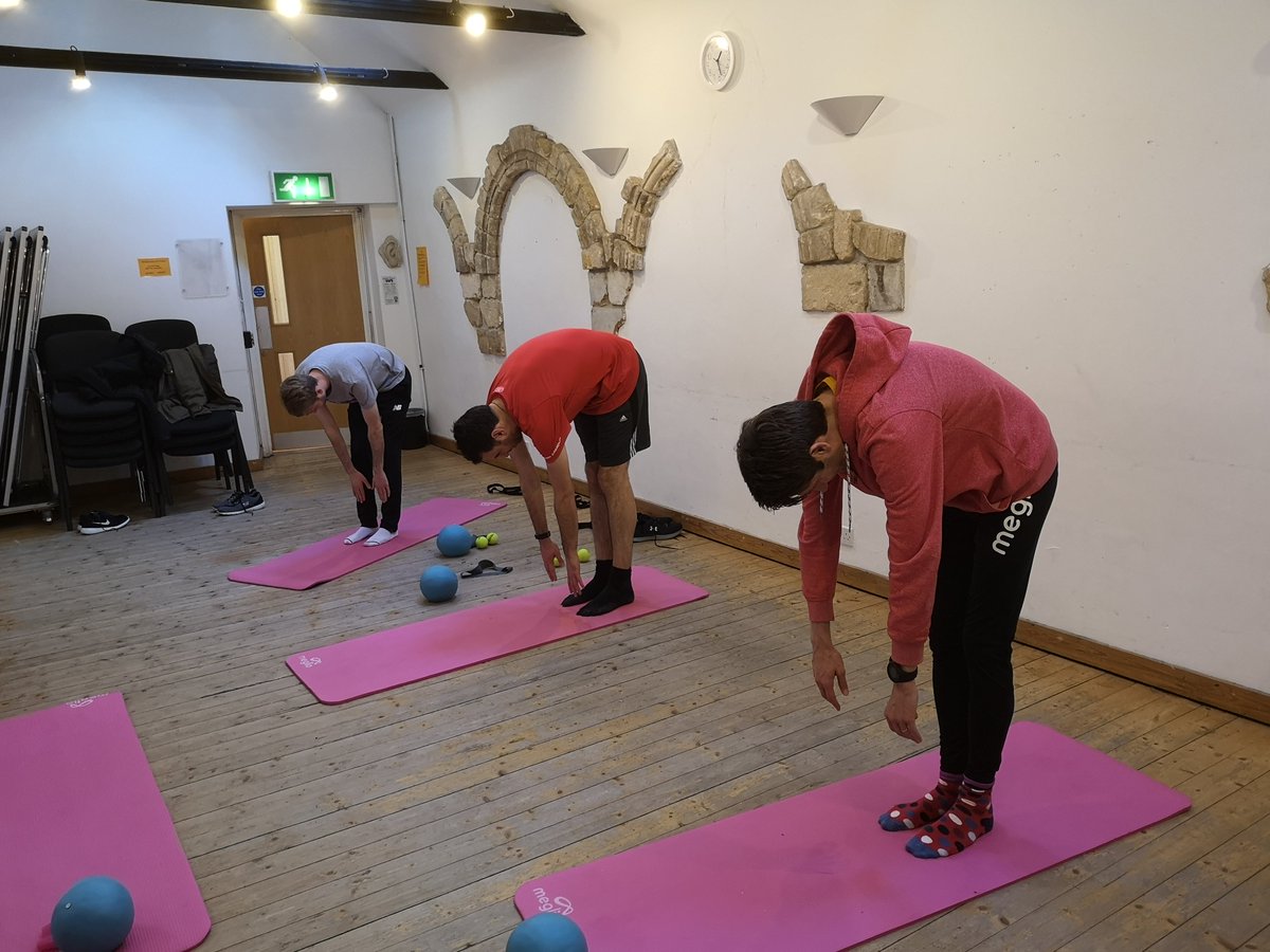 mymeglioUK's tweet photo. #TeamMeglio in Pilates action before Christmas๐งโโ๏ธVery excited to start stretching out again after a relaxing festive break ๐#pilates https://t.co/FcIvdGCCfp