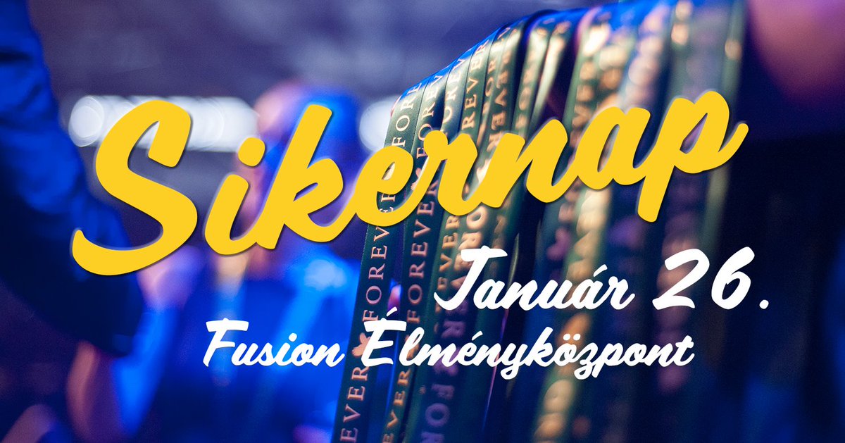 ForeverHunHQ's tweet photo. Közeleg a Januári Sikernap! 🤩 Kivel találkozunk majd 26-án? 😊 Bővebb információkért látogassatok el az esemény oldalára:
https://t.co/YIbA5wmZLa https://t.co/CFWthGjIef