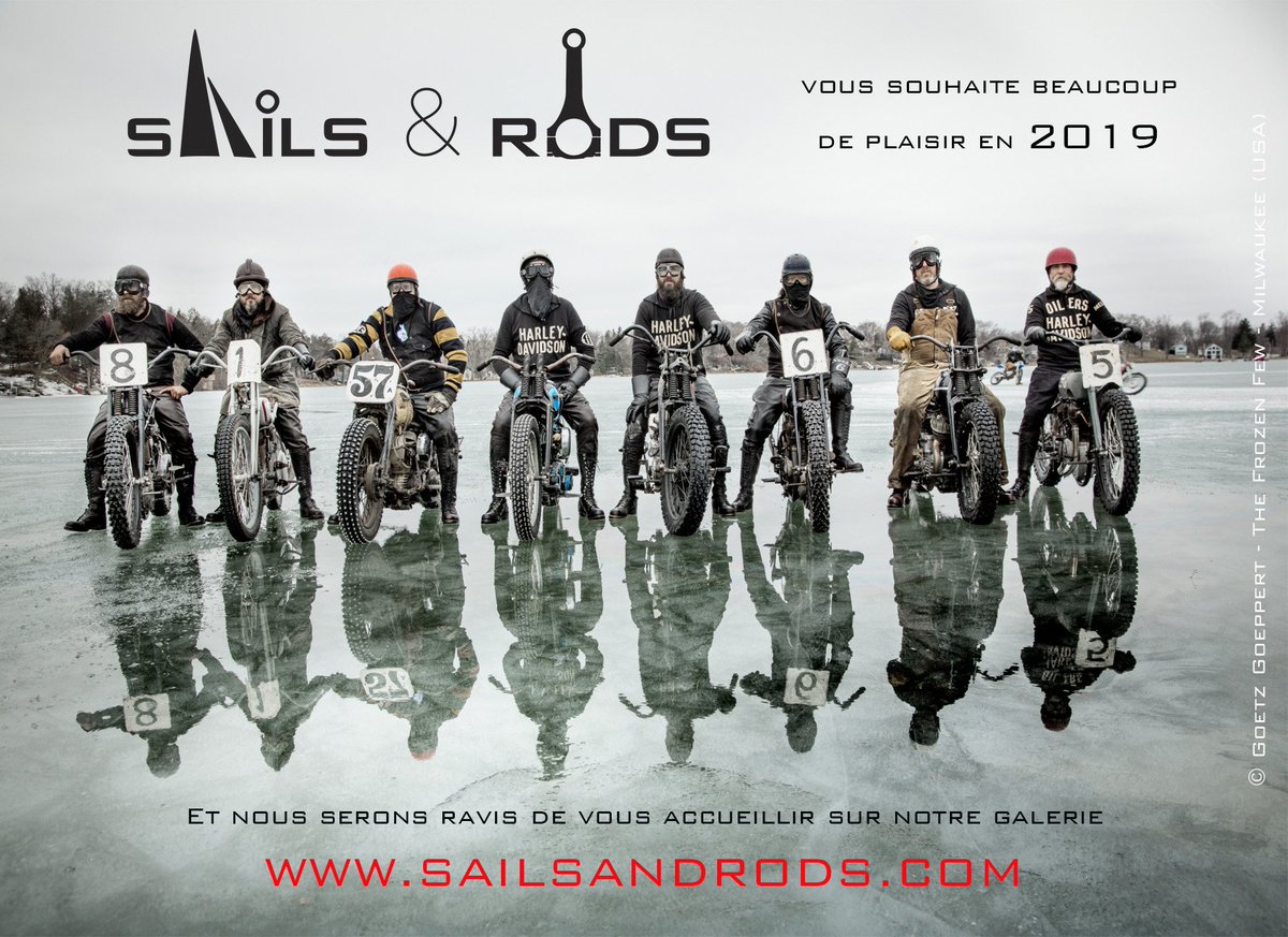 SailsRods's tweet photo. Sails&amp;Rods souhaite à tous les passionnés qui nous suivent une excellente année 2019 ! Pleine d'aventures mécaniques, salées ou poivrées, mais intenses... Nous avons personnalisé pour nos fans d'Auto, de Moto ou de Bateau :-) #vivrefort #motorsport #photo #deco #plaisir https://t.co/gGHFwncCar
