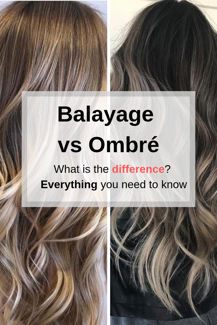 Ombre v Balayage: What is the difference? https://t.co/yWwC5KJJjH #blog # Ombre #Balayage #Haircolour #HairoineUk, image size:735x1102
