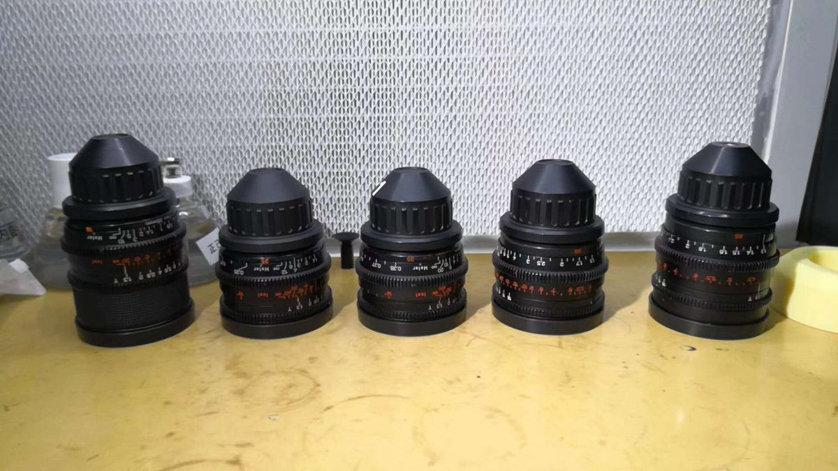 MGmcine's tweet photo. [For Sale] Used Arri Zeiss T1.3 Super Speed MK II PL Mount Lens Set 
Including:18mm-25mm-35mm-50mm-85mm

Email: Miranda@gmcine.com
WhatsAPP: +86 18620605120

https://t.co/aN0a4ZduXi

 #camera #cinematographer #filmmaker #videographer #lens #shooting #filmtool #rentalcompany #grip https://t.co/PFoiTuBsZg