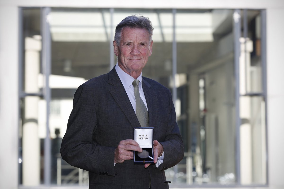 RGS_IBG's tweet photo. Congratulations to former Society President Sir Michael Palin, and Society Medal &amp; Award recipients Professor @GeogDave and Professor David Livingstone on being recognised in the #NewYearsHonours list for their services to #geography 👏 https://t.co/lzjhrCbLJm