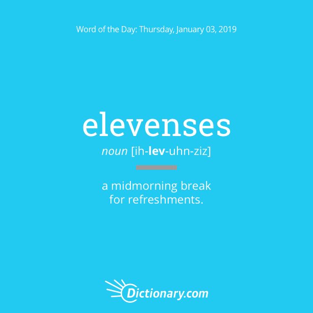 Dictionarycom's tweet image. Happy birthday JRR Tolkien! We're so ready for elevenses, it's our #WordOfTheDay!

Take a bite out of the origin story: dictionary.com/wordoftheday/
