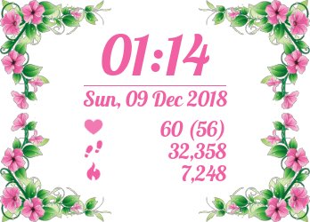Alphabit7's tweet photo. Introducing "Floral", a customisable clokcface with 8 floral frames to choose from! Now available for #fitbitVersa and #fitbitIonic ! Click here to download https://t.co/JP4pyxGfwh … #made4fitbit #versa #fitbit #ionic https://t.co/Rkrf81STBy