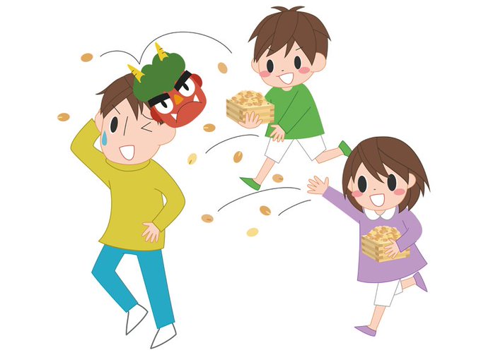 豆まきのtwitterイラスト検索結果