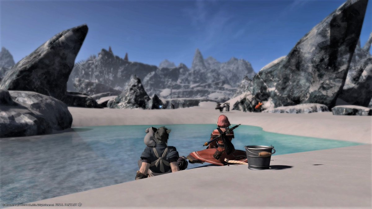 たみえ Ff14asura うんうん 追従型のミニオンなので定位置にセットはできないけどね Ss撮るのに良いかも とお話してる人もいたよ 良かったら釣りチャレンジしてみて