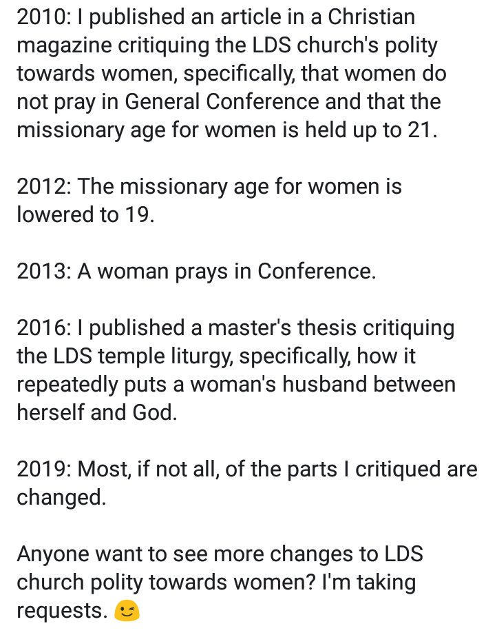 BridgetJJ_'s tweet photo. #LDS #Mormon #TempleChanges You're welcome. https://t.co/KZE1eRZTXv