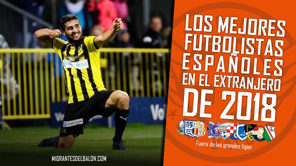 Hemos vuelto a dar un repaso a 2018 para reunir a los españoles que, fuera de las grandes ligas, mejor rindieron durante el pasado año: bit.ly/2R5XThG

Nos ha acabado saliendo un once muy, pero que muy competente. 🔝