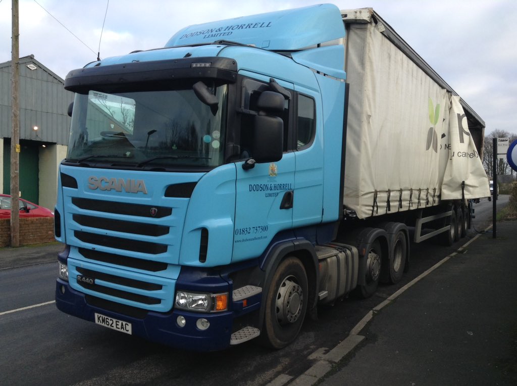 robsonandcowan's tweet photo. Great to see the @DodsonHorrell @ScaniaUK wagon at #ScotsGap today,fully restocked again after the busy Christmas holidays,call in to see our huge range of @DodsonHorrell @ChudleysDog Feed and @AutarkyDog Feed
#WinterWithUs https://t.co/umsVmc3vSI