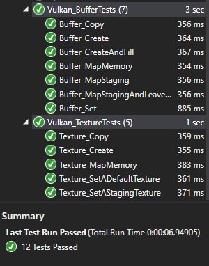 jcant0n's tweet image. The #waveengine 3.0 xunit tests for buffers and texture are working on @VulkanAPI now. #gamedev