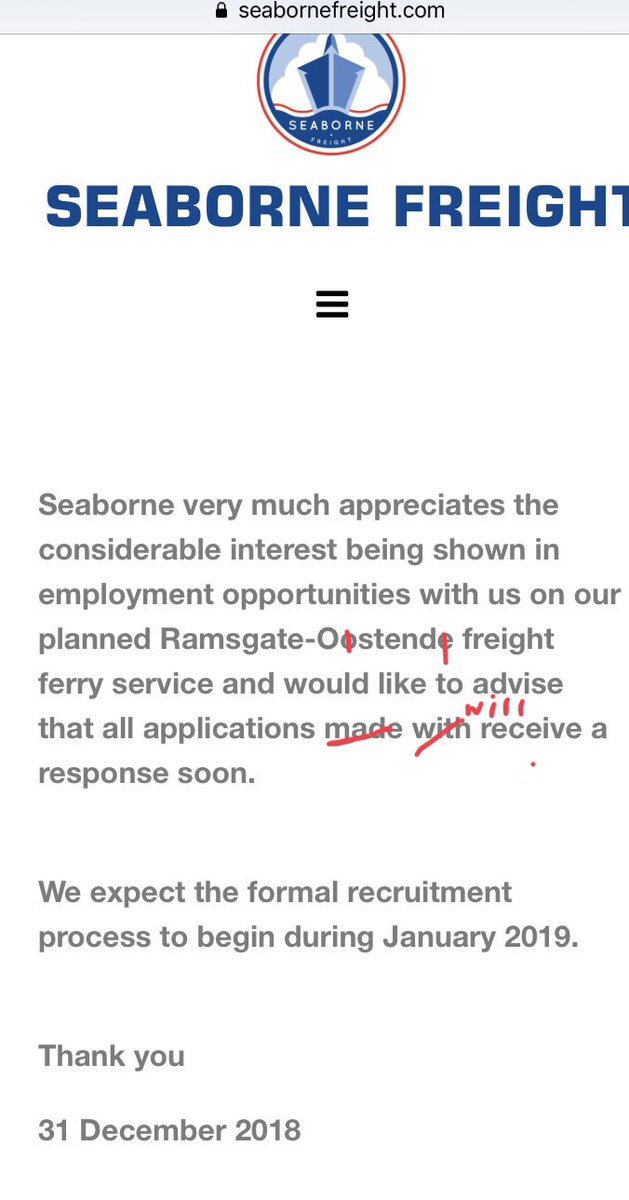 SharoneMcKee's tweet photo. Hey @SeaborneFreight appreciate you’re a little busy so I started reviewing your website, looks like you could do with some help - I also offer crisis comms support too. #startuplyf https://t.co/aqveSTO8F5