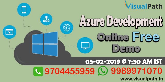 VisualpathPro's tweet image. We are starting a new batch for #Azure Development Online demo class on 5th Jan 2019 - 7:30AM
Join our meeting from your computer, tablet or smartphone.
global.gotomeeting.com/join/282792013
For more details +91 9704455959
#AzureDevelopment #AzureCourse #MSAzure #ModiOnceMore
