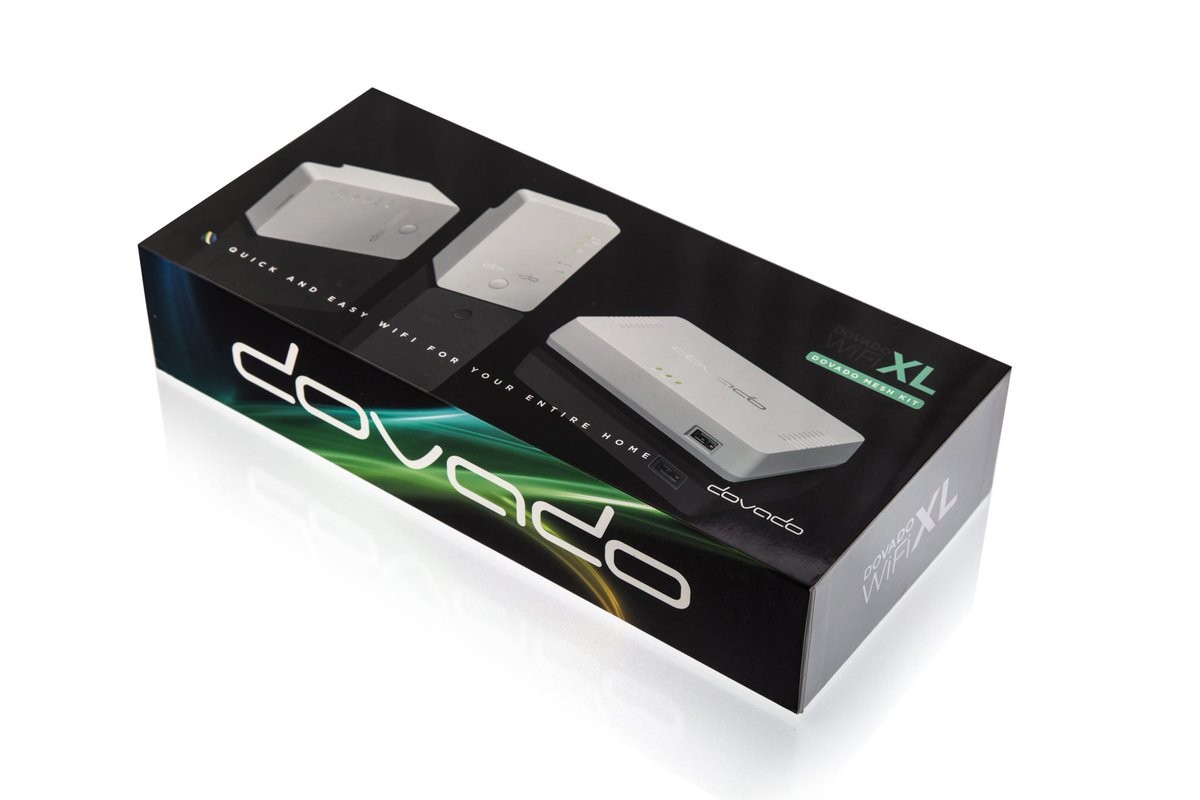 We have launched the all new DOVADO WIFI XL Mesh Kit for optimal coverage of your entire home or office under one single WIFI network. #Dovado #WiFi #MESH dovado.com