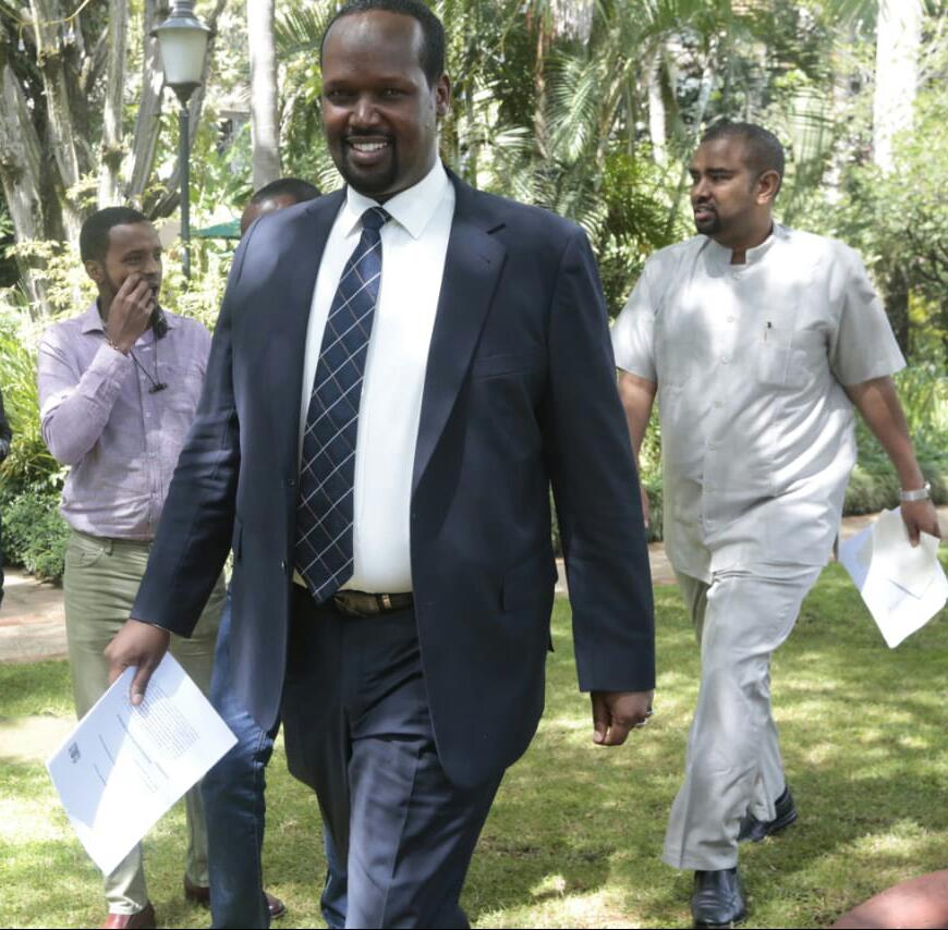 The leadership <a href="/FCDCKenya/">FCDC Kenya</a> at a presser this morning to show disappointment on <a href="/CRAKenya/">Commission on Revenue Allocation Kenya</a> revenue sharing formula. This marriage is indeed cruel <a href="/DavidNdii/">David Ndii</a> might be right. People of these counties are resilient and will overcome challenges of #remarginalization <a href="/aliiroba/">HE. Capt. Ali Ibrahim Roba, EGH, MP</a>