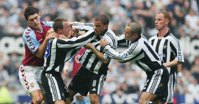 footieonthisday's tweet photo. Lee Bowyer was born #OnThisDay in 1️⃣9️⃣7️⃣7️⃣...

You could say he’s had an eventful career...

⚽️ 604 apps for 6 clubs
💊 8 week suspension after failed drugs test
💰 Britain’s record teenage signing in 1996
👊 On Pitch brawl with Kieran Dyer whole at @NUFC 

😮 https://t.co/Zi9116MDmi