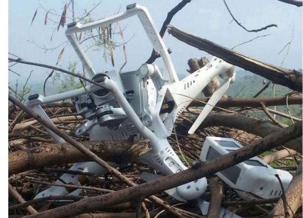 11Here's the pic of the 'Indian' Drone 'shot down' by Pakis in Brown Pants sometime in July 2015.DAMN THOSE 'INDIAN' DRONES .. Their flimsy bodies just REFUSE to get obliterated by Paki bullets!(Here's the link to that news - https://twitter.com/DunyaPakistan/status/621301499067367424)