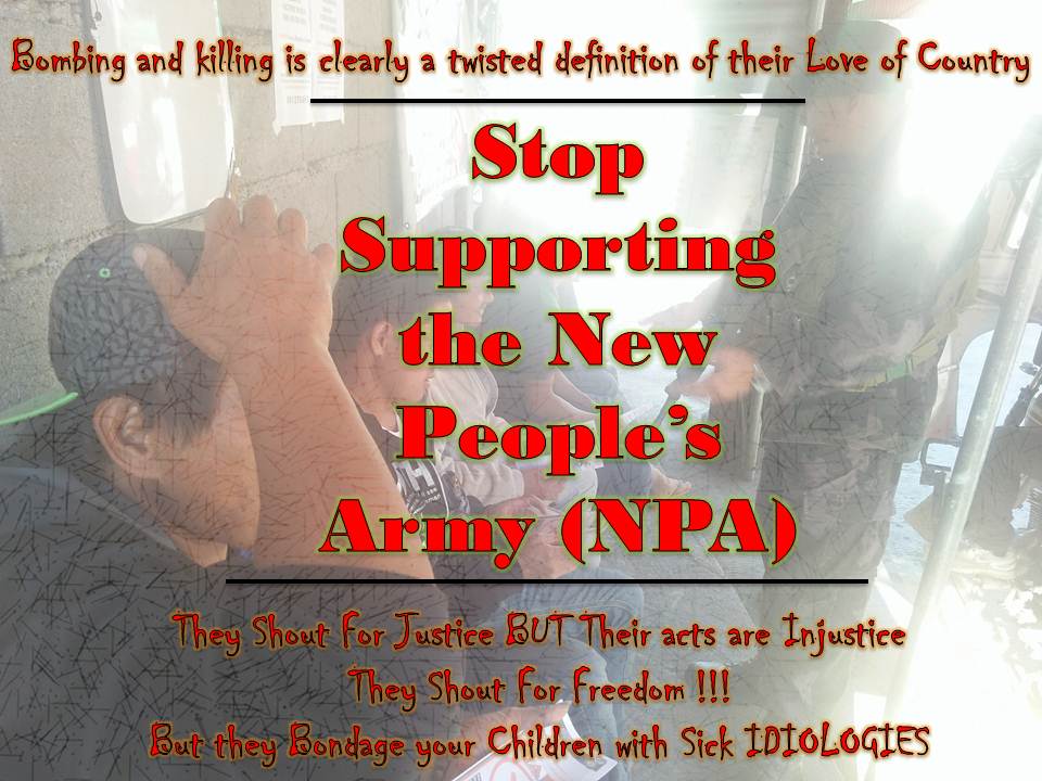 cristhonjo's tweet photo. #PPP2030
#AntiInsurgency
#NOtoCPP
#NOtoNPA
#NOtoNDF https://t.co/YgvejGIEoO
