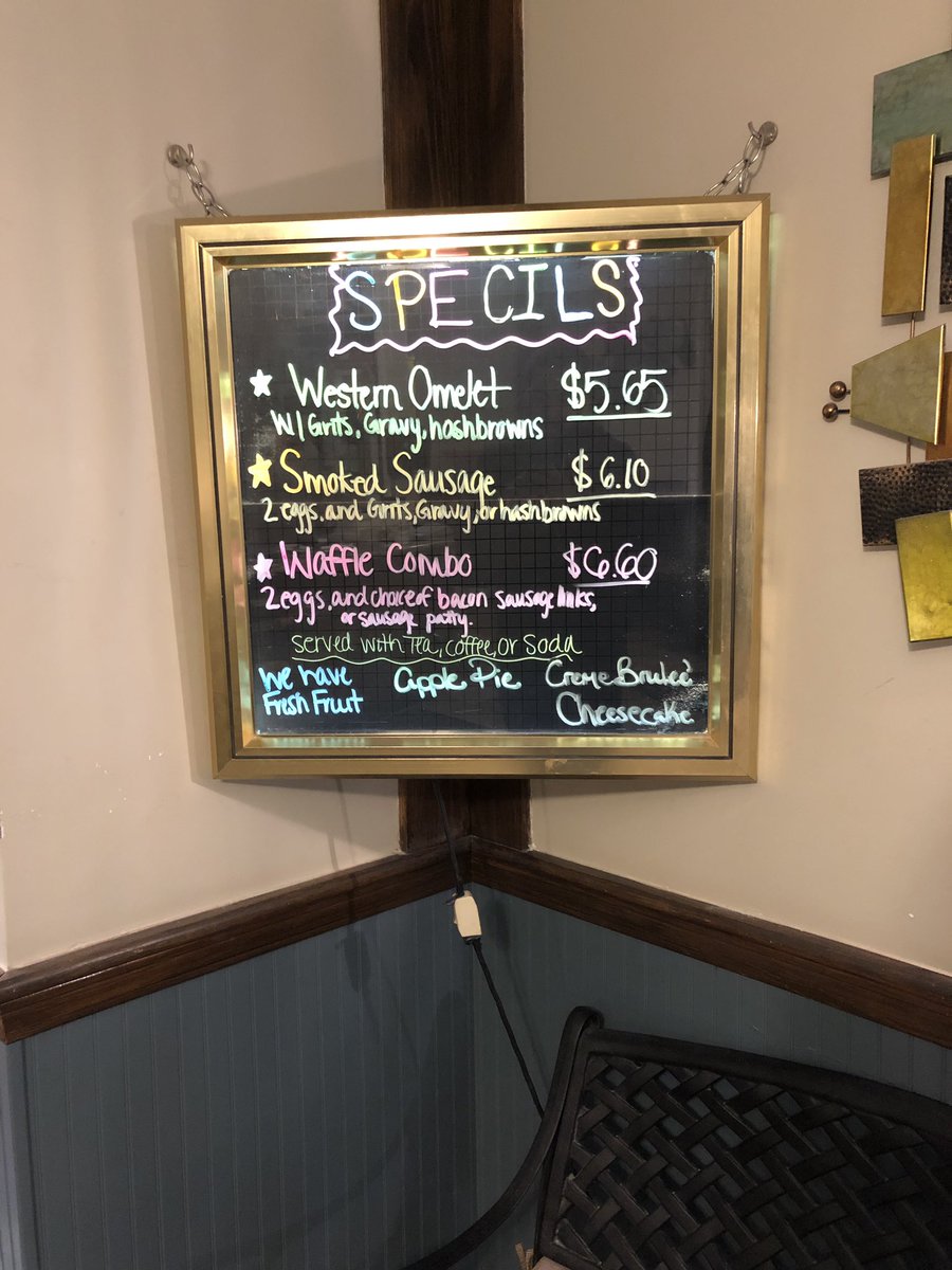 GOOD MORNING FROM CLEMMONS KITCHEN!!! HAVE A “SPECIL DAY” #LifeAtAtt #TeamDash