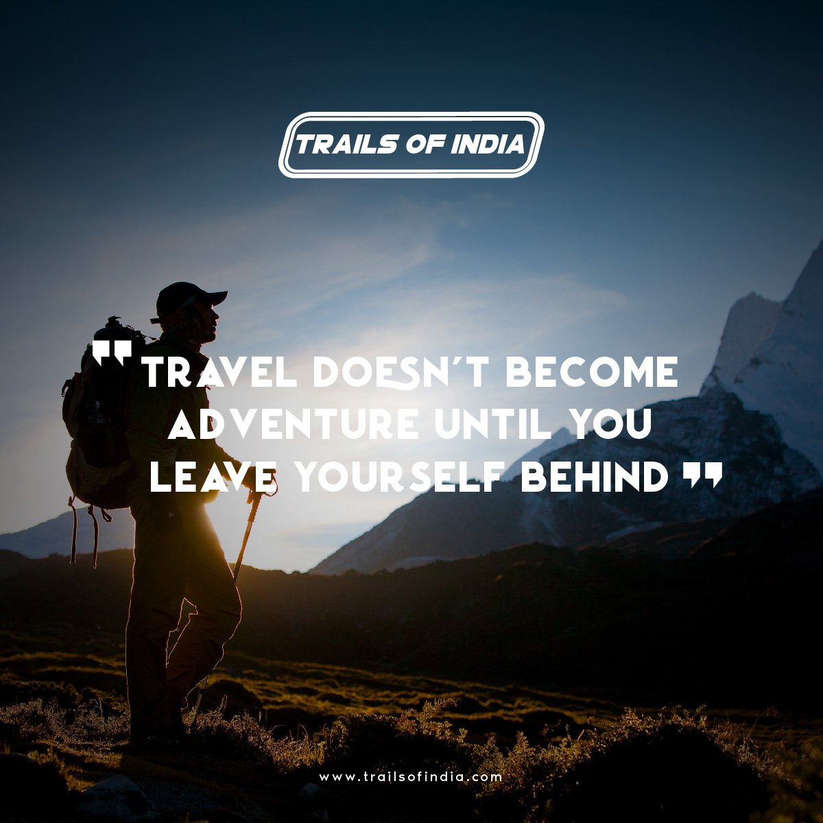 Travelling has a lot to offer, from memories and experiences to adventures and learnings.
Keep Travelling. Share Stories.
#TravelQuote #Travel #RoadTrip #Wanderlust