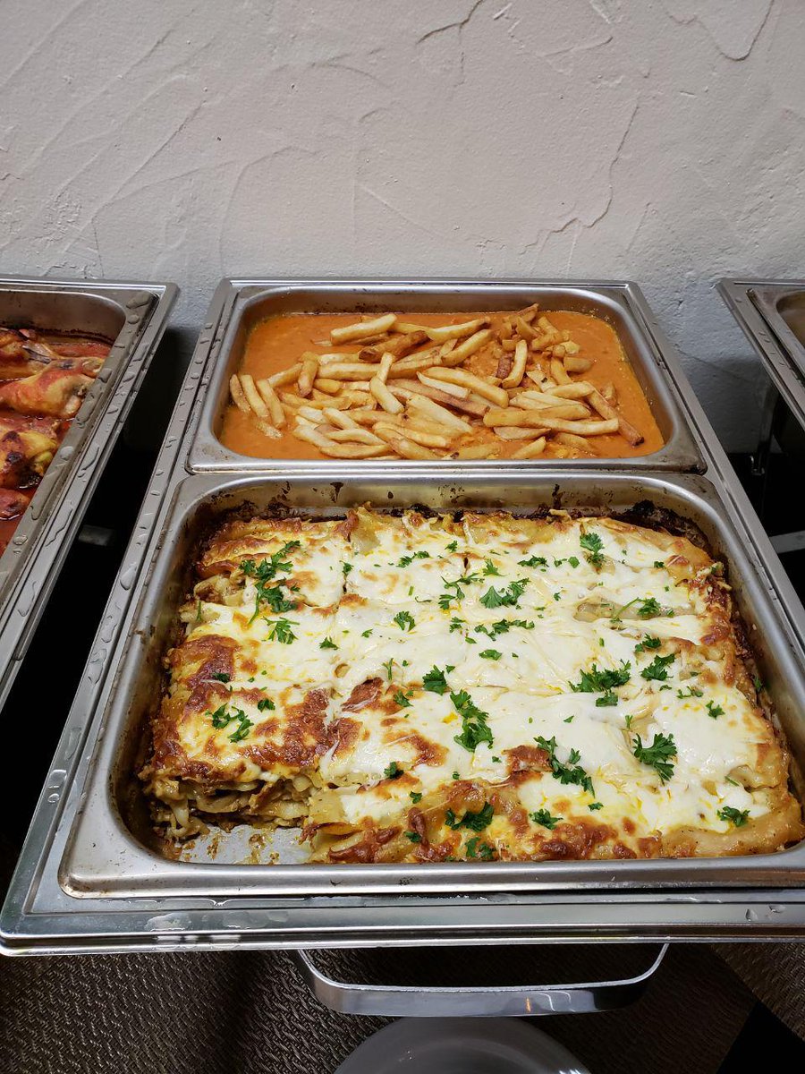SJKebabHouse's tweet photo. Our first lunch buffet in 2019 is starting tomorrow. What are you looking forward to putting on your plate most?!
Beef Kebab, Chicken Kebab, Grilled drumstick, Veggie stew, Butter chicken and... .
All you can eat for only $14.99. https://t.co/BpzQCDJgOy