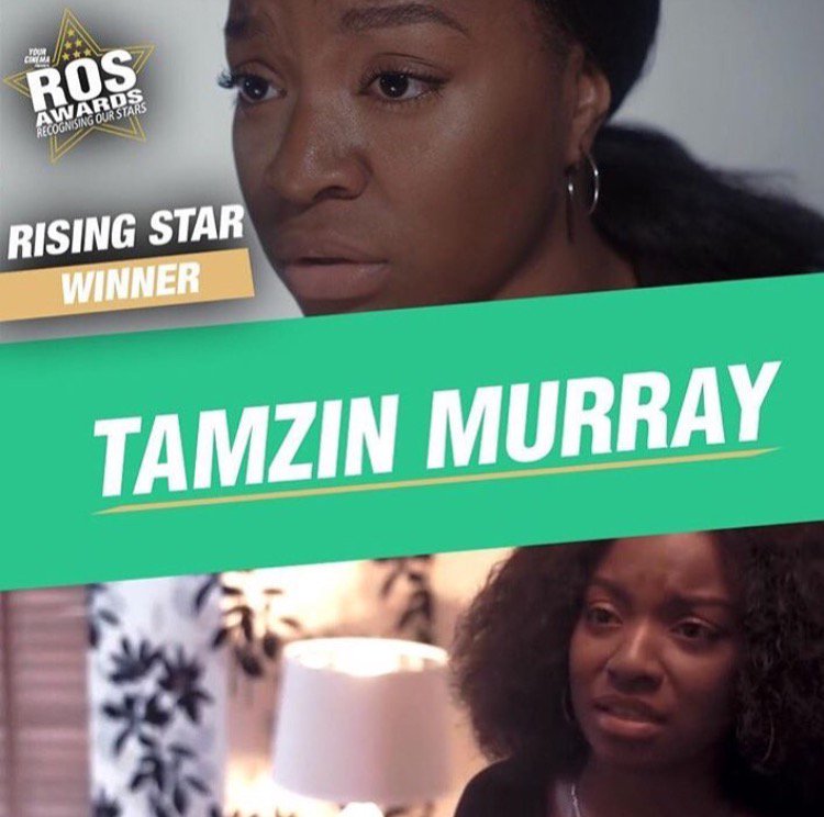 TamzinMurray's tweet photo. Super excited to share I have won the #ROS 'Rising Star' award!!!💛💫✨

Very special thank you to @YourCinemaFilms and to all of you who voted! Congratulations to everyone else - such an epic way to start the year! 

All glory belongs to God and to God alone! Thank You!💛💫✨ https://t.co/0fiHNkJFCt