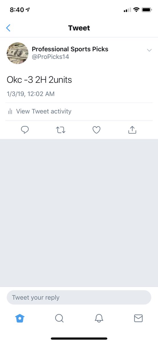 MadeMenPicks's tweet image. 💥Yesterday’s recap! 💥
Wake Forrest -7.5 3units✅💰
WVU +4.5 3units✅💰
Dallas +2 3units✅💰
Okc -5 5units✅💰
UNC -6.5 5units✅💰  
Nevada -9.5 5units✅💰
Okc -2.5 2H 2units✅💰
7-0 on the day for a profit of 26units 💵💵
Congrats to whoever tailed!! #GAMBLINGTWITTER #betting