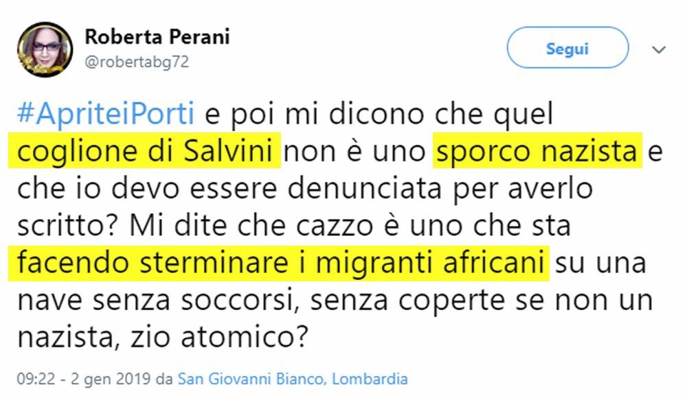 Matteo Salvini tweet media