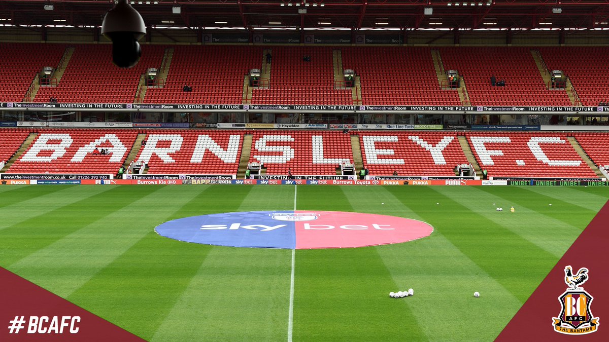officialbantams's tweet photo. 🎟 UPDATE | We have SOLD OUT of our initial allocation of 1,000 tickets for next Saturday's @SkyBetLeagueOne trip to @BarnsleyFC!

👍 | More tickets are expected to arrive in the coming days...

#BCAFC https://t.co/GeFWL5ytkH